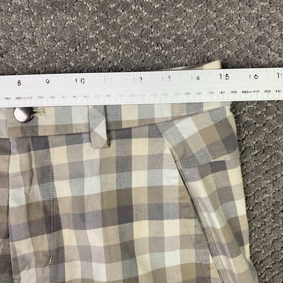 Lululemon Shorts Men's 30 Brown Plaid Kahuna 2.0 Commission ABC Golf Stretch - Picture 9 of 13